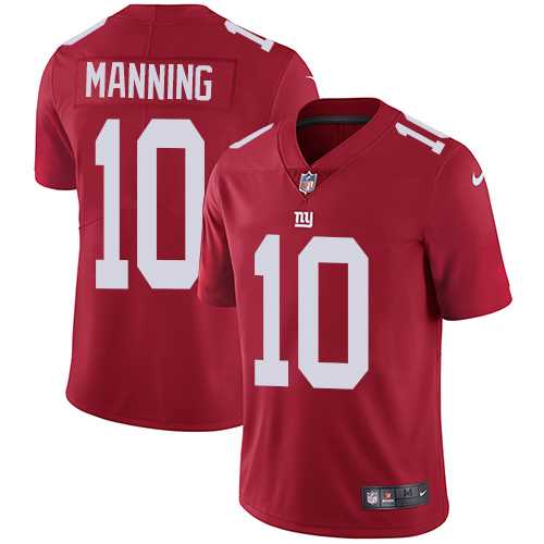Nike New York Giants #10 Eli Manning Red Alternate NFL Vapor Untouchable Limited Jersey,We sell and wholesale Nike New York Giants #10 Eli Manning Red Alternate NFL Vapor Untouchable Limited Jersey on line form chian!